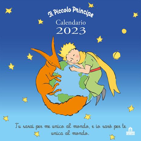 Il Piccolo Principe. Calendario da parete 2023 - Antoine de Saint-Exupéry - copertina