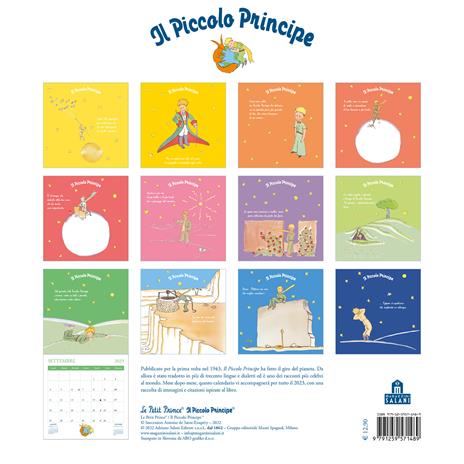 Il Piccolo Principe. Calendario da parete 2023 - Antoine de Saint-Exupéry - 3