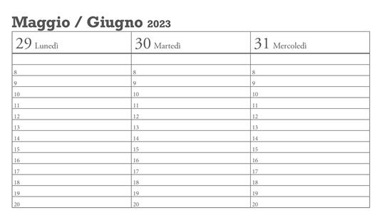 Peanuts. Agenda orizzontale 2023 - Charles M. Schulz - 2