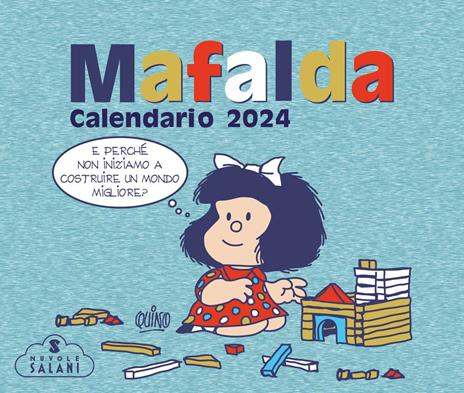 Mafalda. Calendario da tavolo 2024 - Quino - copertina