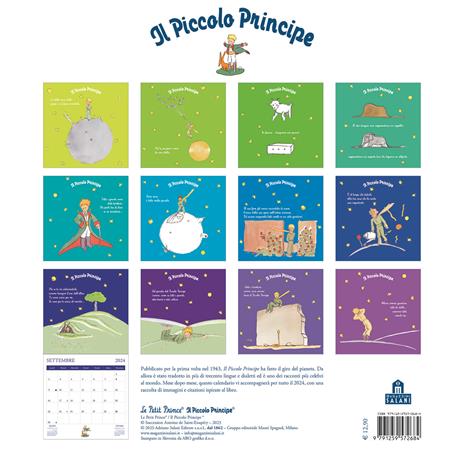 Il Piccolo Principe. Calendario da parete 2024 - Antoine de Saint-Exupéry - 4