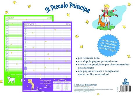 Il Piccolo Principe. Calendario della famiglia 2024 - Antoine de Saint-Exupéry - 3