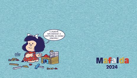Mafalda. Agenda orizzontale 2024 - Quino - copertina