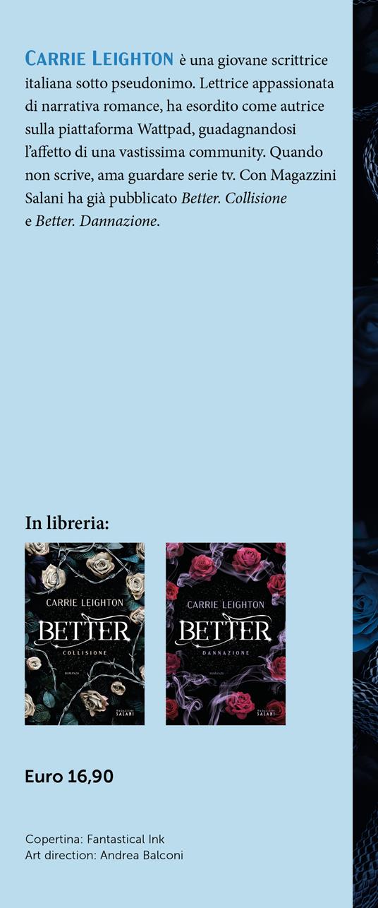 Better. Ossessione - Carrie Leighton - Libro - Magazzini Salani 
