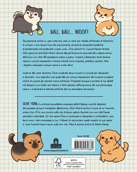 Cuccioli Kawaii. Oltre 100 tecniche per disegnare adorabili cagnolini. Ediz. illustrata - Olive Yong - 6