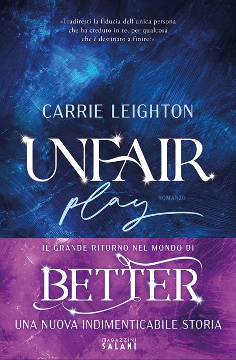Unfair play. Primo tempo - Carrie Leighton - copertina