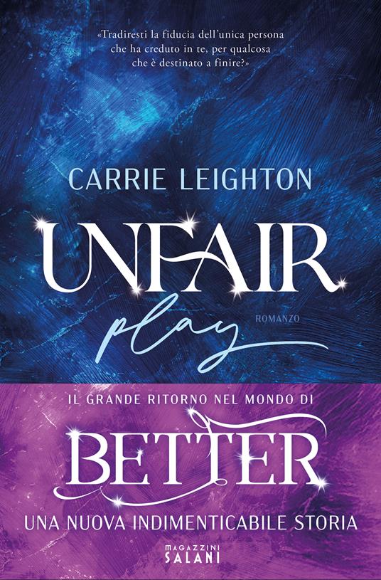 Unfair play. Primo tempo - Carrie Leighton - copertina
