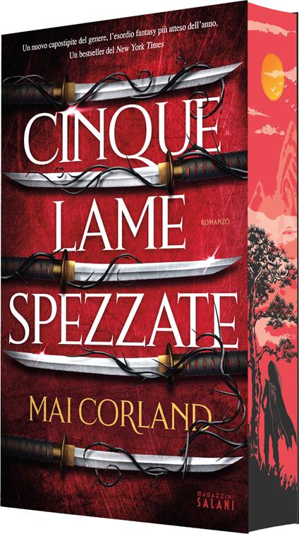 Cinque lame spezzate - Mai Corland - copertina