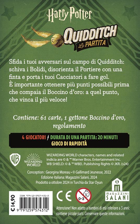 Harry Potter. Quidditch. La partita. Con Carte - 2