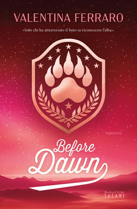 Before dawn - Valentina Ferraro - copertina