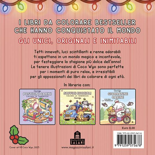 Coccole a Natale. Libro da colorare per tutte le età. Gli originali Coco Wyo - Coco Wyo - 6