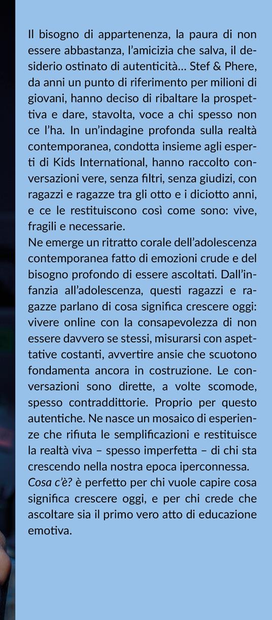 Cosa c'è? La vera voce di una generazione cresciuta in silenzio - Stef & Phere - 2