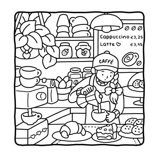 Dolci momenti. Libro da colorare per tutte le età. Gli originali Coco Wyo - Coco Wyo - 4