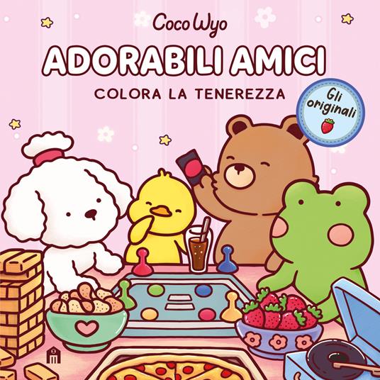 Adorabili amici. Libro da colorare per tutte le età. Gli originali Coco Wyo - Coco Wyo - copertina