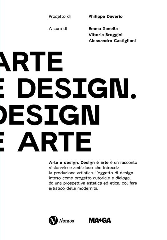 Arte e design. Design è arte - copertina