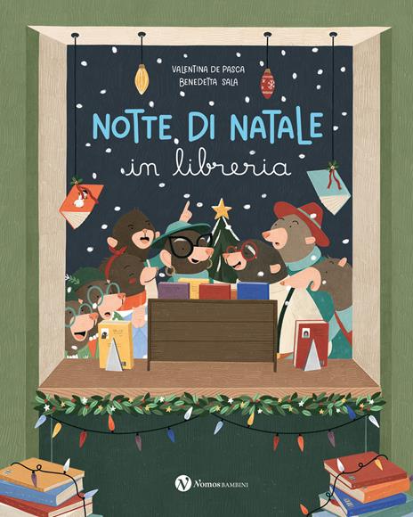 Notte di Natale in libreria. Ediz. illustrata - Valentina De Pasca,Benedetta Sala - copertina