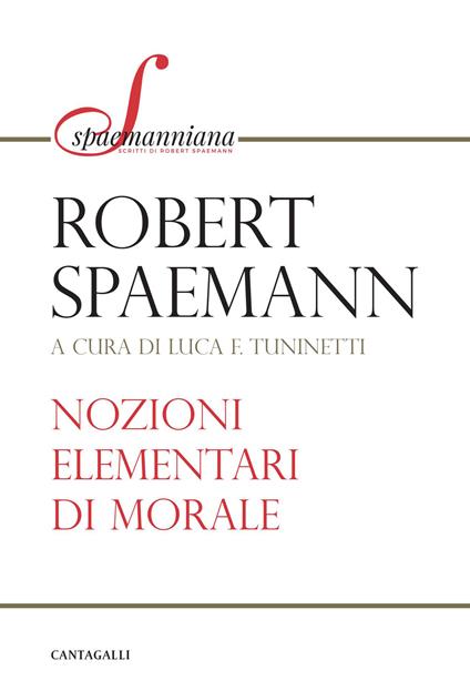 Nozioni elementari di morale - Robert Spaemann - copertina