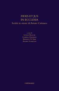 Fides et jus in ecclesia. Scritti in onore di Augusto Cattaneo