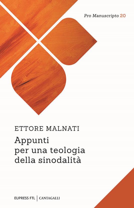 Appunti per una teologia della sinodalità - Ettore Malnati - copertina