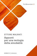 Appunti per una teologia della sinodalità