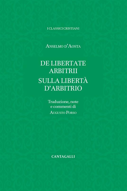 De libertate arbitrii-Sulla libertà d'arbitrio - Anselmo d'Aosta (sant') - copertina