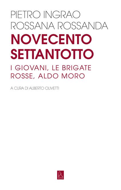 Novecentosettantotto. I giovani, le Brigate Rosse, Aldo Moro - Pietro Ingrao,Rossana Rossanda - copertina