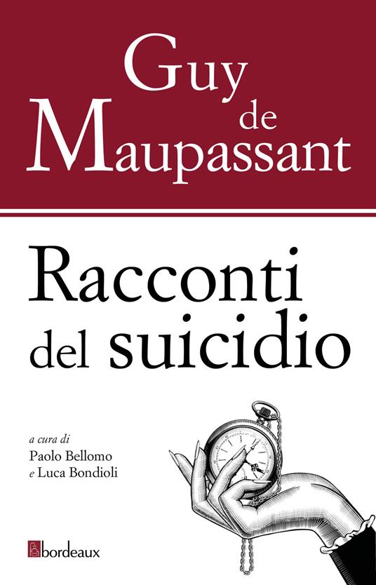 Racconti del suicidio - Guy de Maupassant - copertina