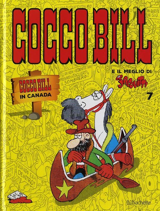 Cocco Bill in Canada - Benito Jacovitti - copertina