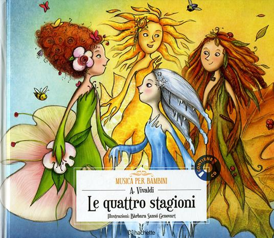 Le quattro stagioni. Con CD-Audio - Antonio Vivaldi - copertina