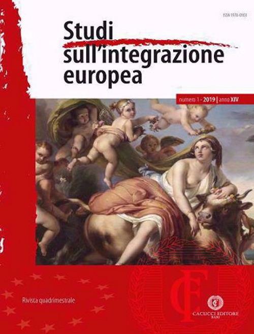 Studi sull'integrazione europea (2021). Vol. 3 - copertina