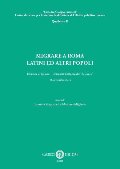 Migrare a Roma. Latini e altri popoli - copertina