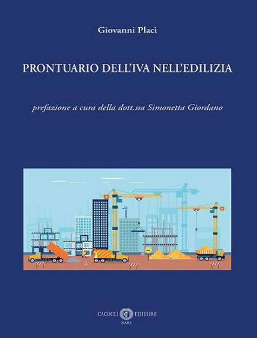 Prontuario dell’IVA nell'edilizia - Giovanni Placì - copertina