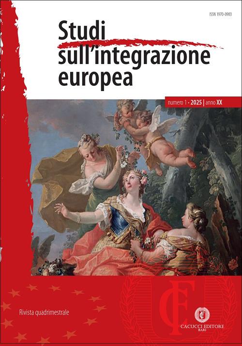 Studi sull'integrazione europea (2025). Vol. 1 - copertina