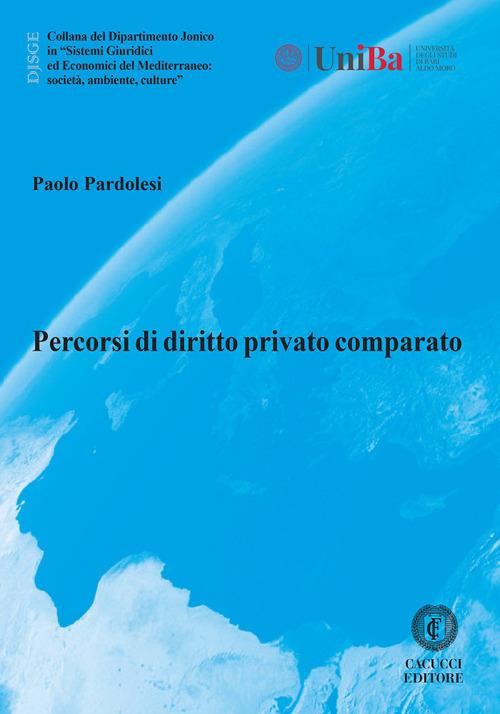 Percorsi di diritto privato comparato - Paolo Pardolesi - copertina