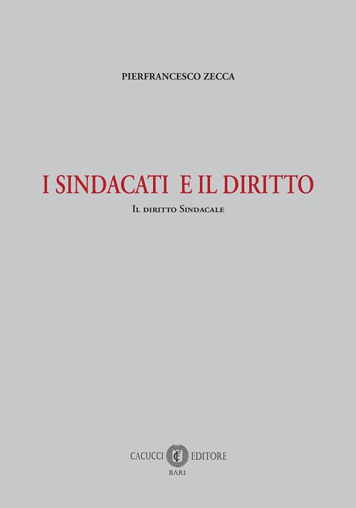 I sindacati e il diritto. Il diritto sindacale. Nuova ediz. - Pierfrancesco Zecca - copertina