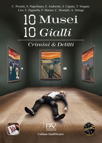10 musei 10 gialli. Crimini & Delitti - copertina