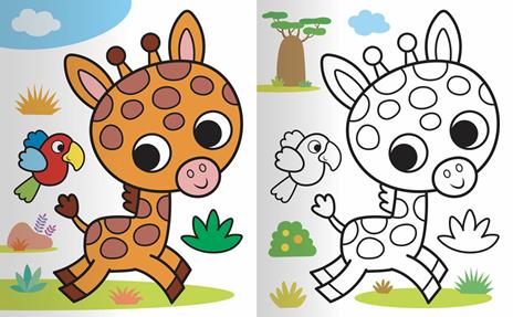 Colorare i cuccioli. Ediz. a colori - Deborah Forni - 3