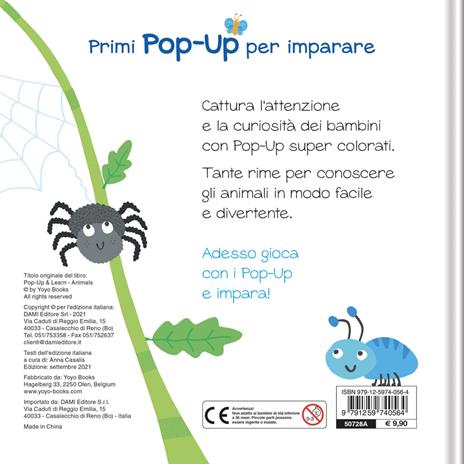 Animali. Primi pop-up per imparare. Ediz. a colori - 6