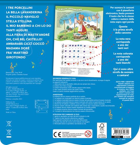 Il libro pianoforte. Con 12 famose canzoncine da leggere, cantare e suonare! Ediz. a colori - 2