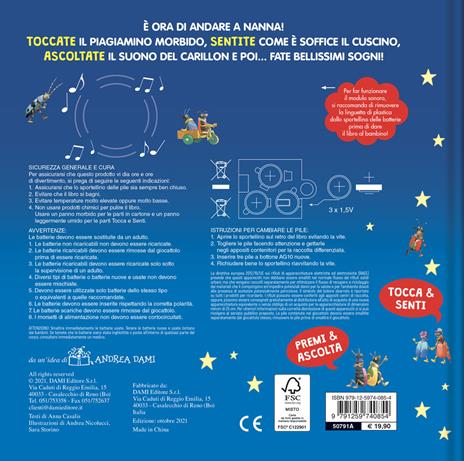 Buonanotte. Tocca senti ascolta. Ediz. a colori - Anna Casalis - 2