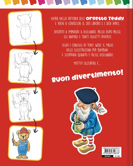 La fattoria. Imparo a disegnare con Tony Wolf. Ediz. illustrata - Anna Casalis - 2