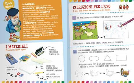 La fattoria. Imparo a disegnare con Tony Wolf. Ediz. illustrata - Anna Casalis - 3