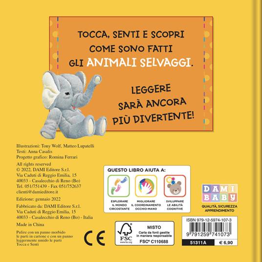 Gli animali selvaggi. Ediz. a colori - Anna Casalis - 2