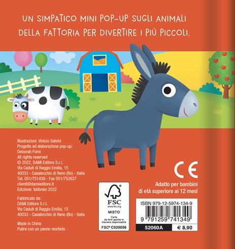 Animali in fattoria. Mini pop-up. Ediz. a colori - Deborah Forni - 2