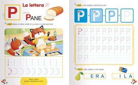 Imparo le lettere e i numeri con Codino. Ediz. a colori - Roberta Fanti - 4