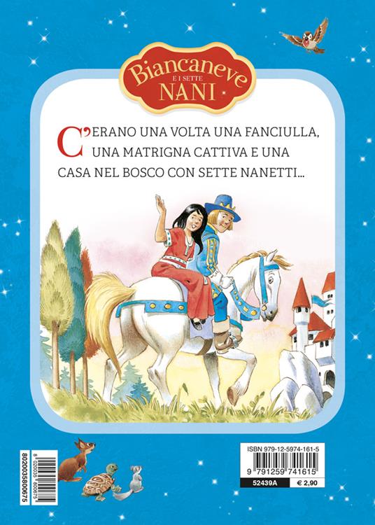 Biancaneve - Libro + MP3 della ninna nanna di Biancaneve + MP3 omaggio  della lettura della fiaba - Libreria per bambini Radice Labirinto - Carpi,  Modena