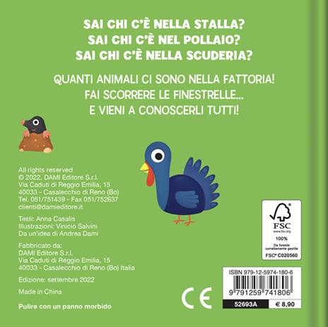 Sai chi c'è nella fattoria? Ediz. a colori - Anna Casalis - 2