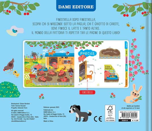 La fattoria. Cosa c'è sotto? Ediz. a colori - Chiara Bordoni - 2