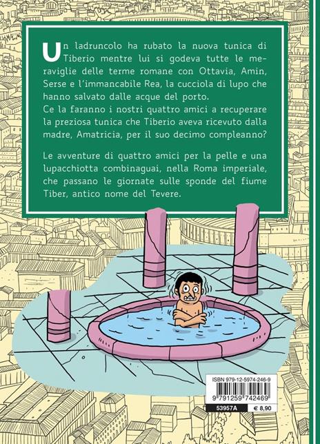 Un ladro alle terme. Tiber - Janna Carioli,Luisa Mattia - 7