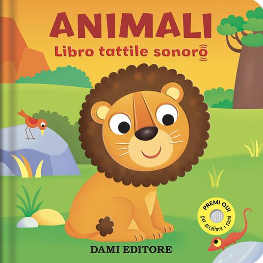 Animali. Libro tattile sonoro. Ediz. a colori - Vinicio Salvini - copertina